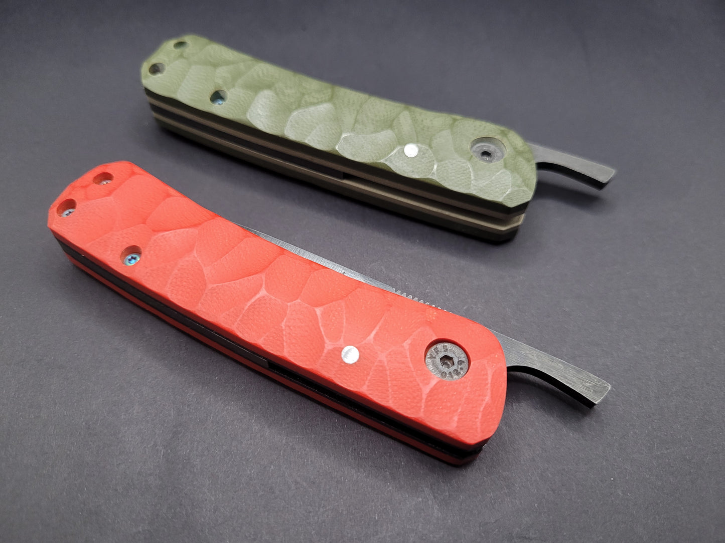UK Friendly friction folding knife (only red and black left available)