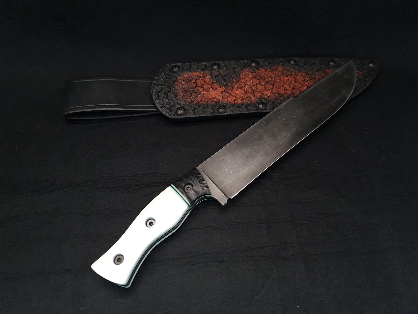 Fixed blade bowie knife