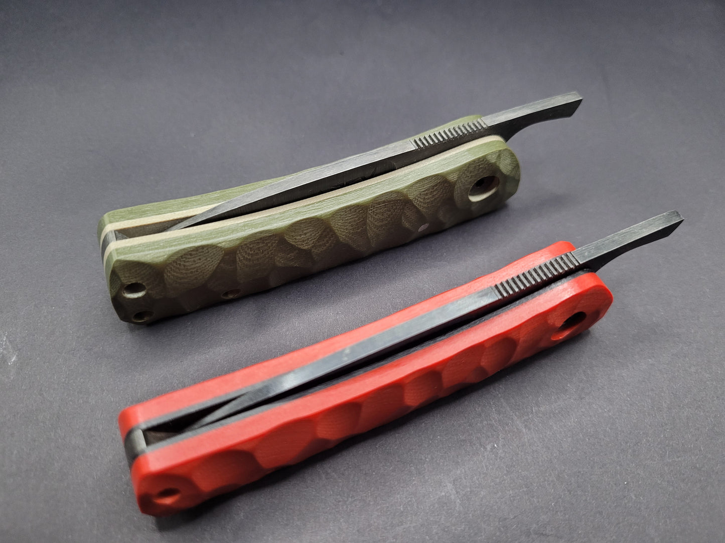 UK Friendly friction folding knife (only red and black left available)