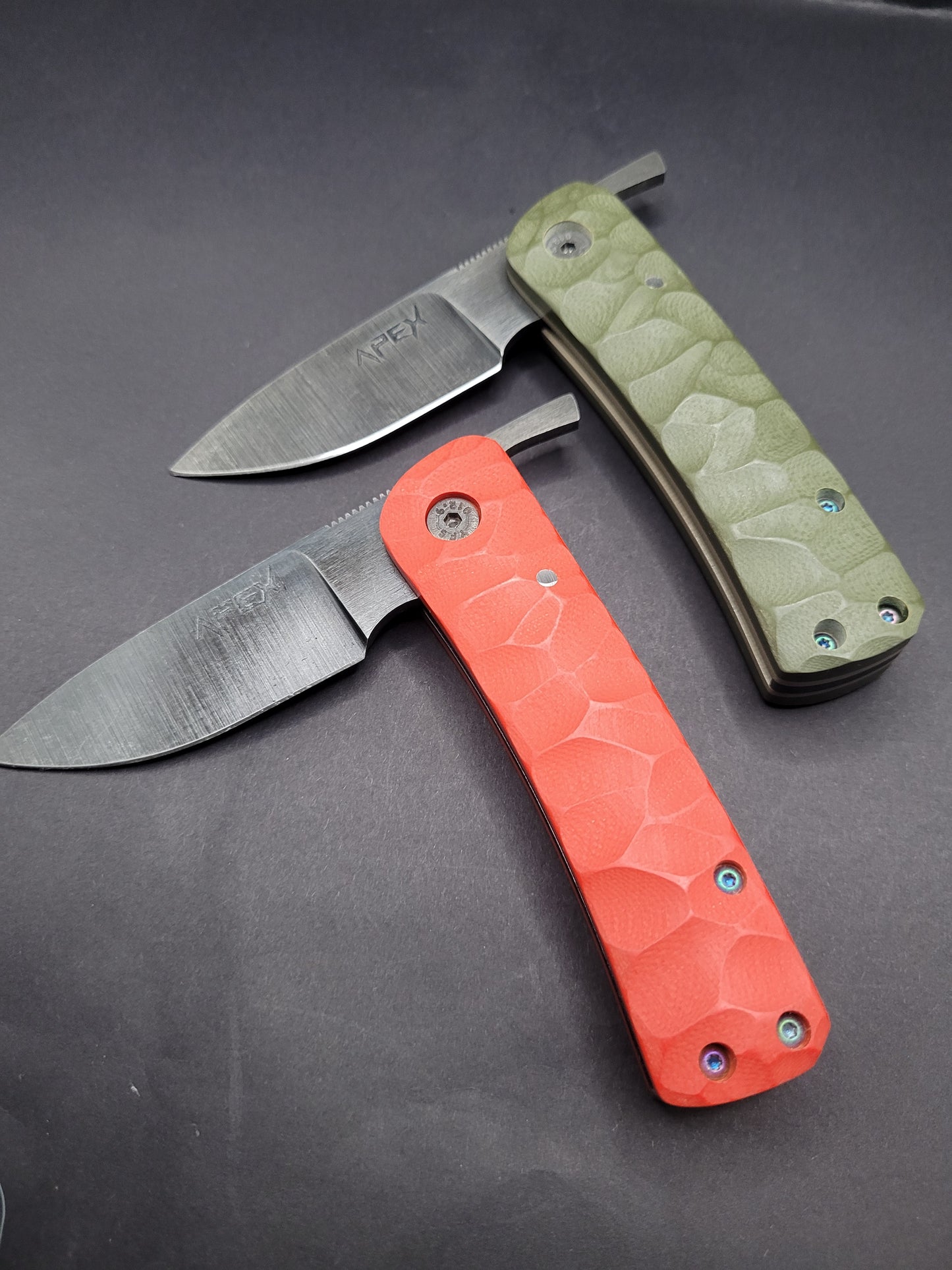 UK Friendly friction folding knife (only red and black left available)