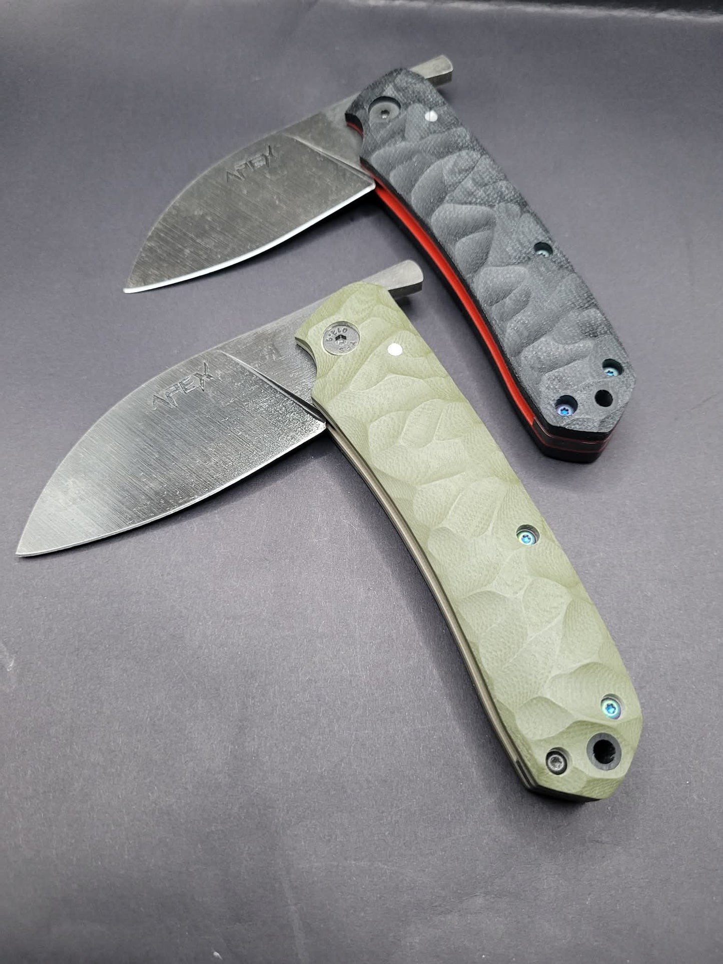 Shillin cutter style friction folding knife