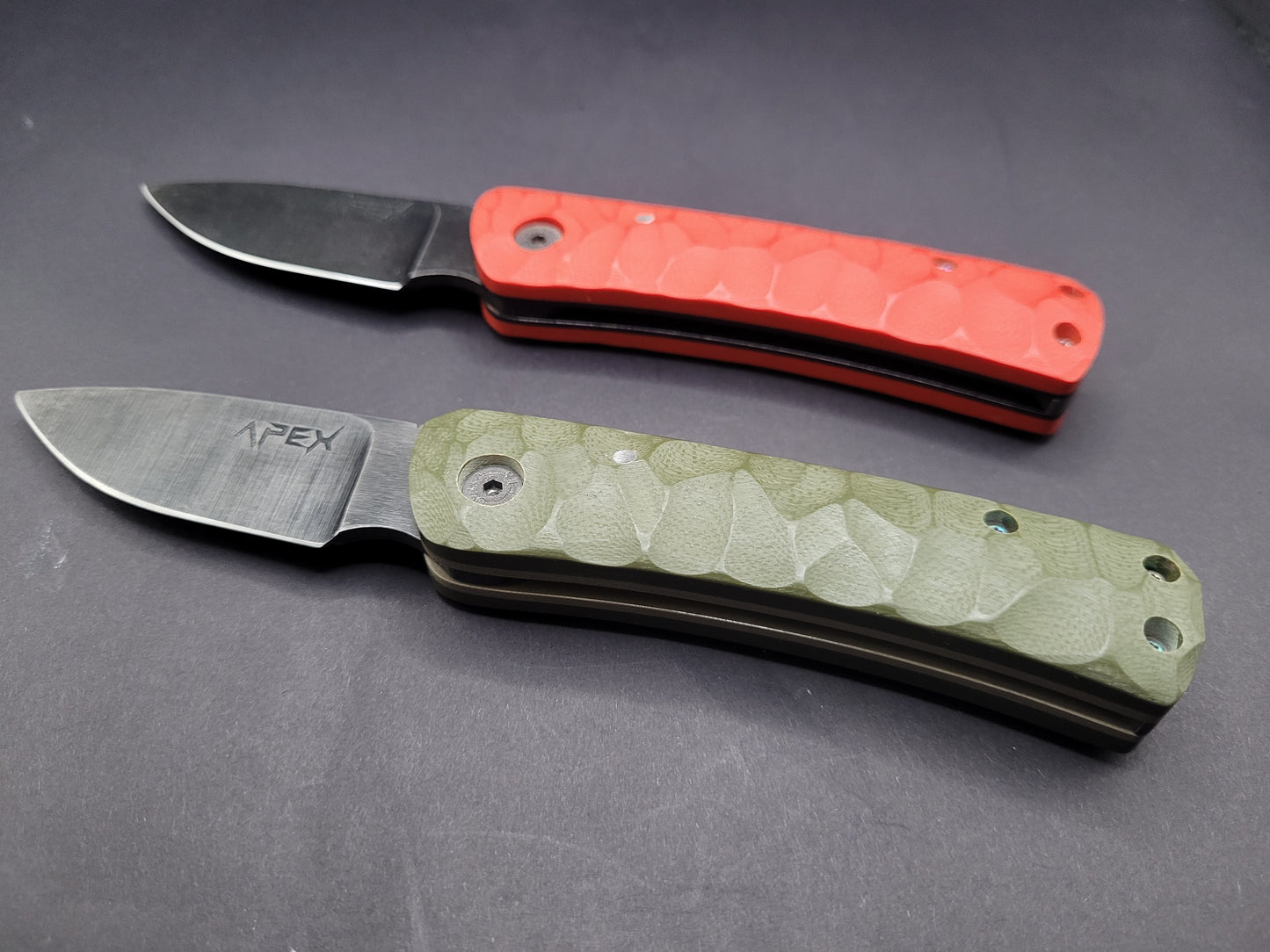 UK Friendly friction folding knife (only red and black left available)