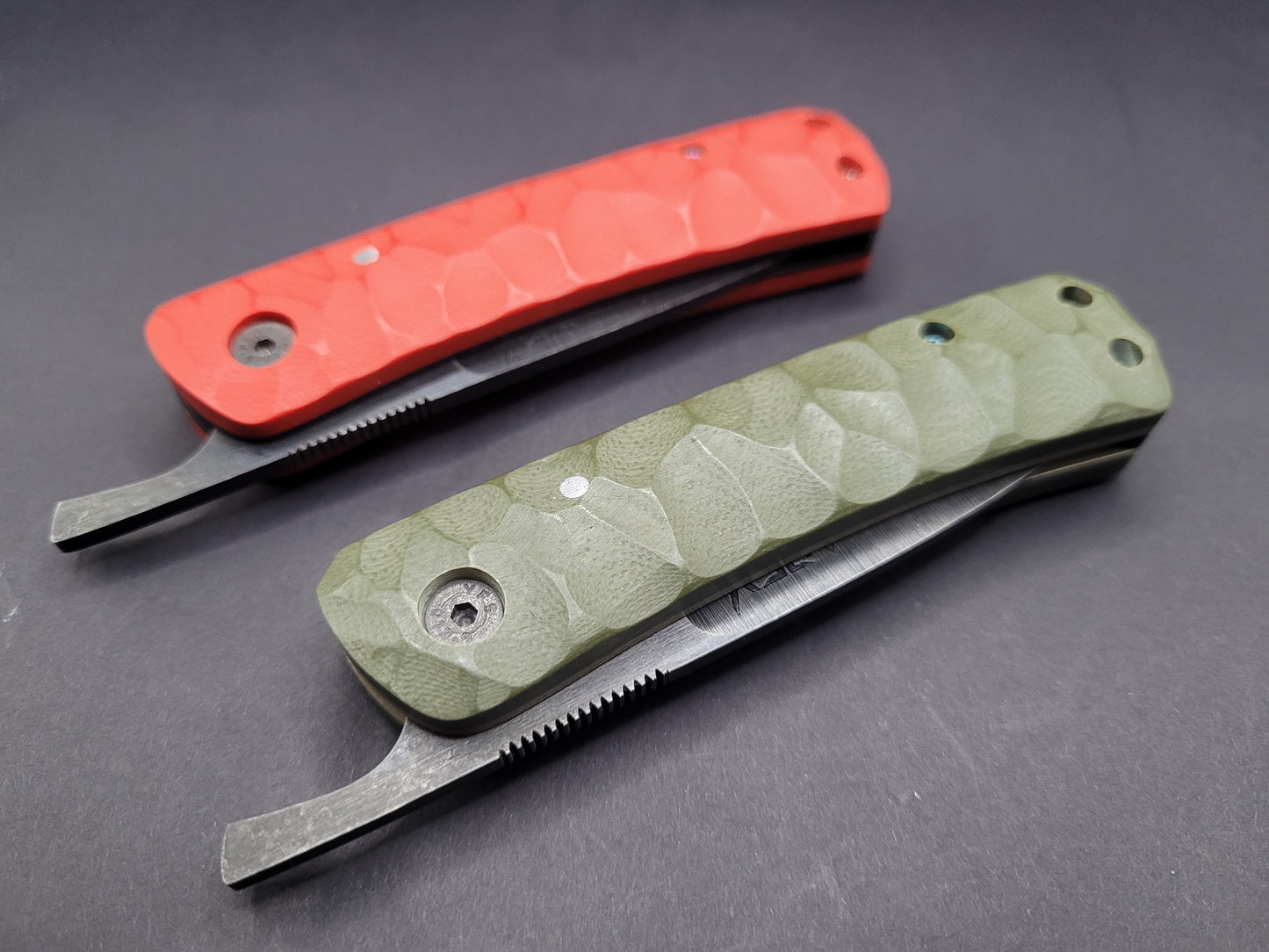 UK Friendly friction folding knife (only red and black left available)